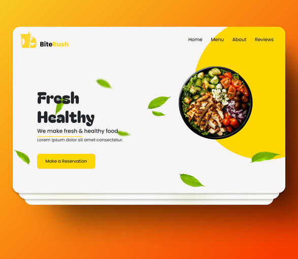 BiteRush - Online Restaurant Menu and Reservation